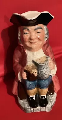 Antique Toby Jug KELSBORO WARE STAFFORDSHIRE 14cm G • £11.99