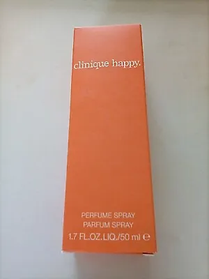 £17.01 • Buy Clinique Happy Perfum Spray 50ml NEW Read Desc