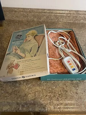 Vintage GE Automatic HEATING PAD/WORKS W/ Original Box • $23