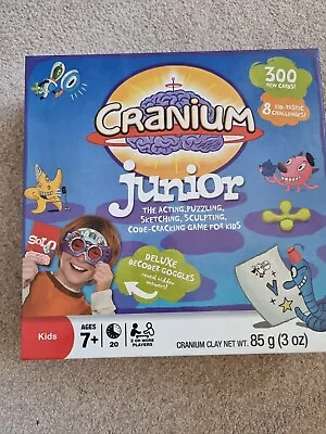 Cranium Junior Board Game With Deluxe Decoder Goggles • £4.95