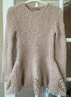 £10 • Buy Joe Browns Curly Eyelash  Fit And Flare Jumper Flare Hem Detail