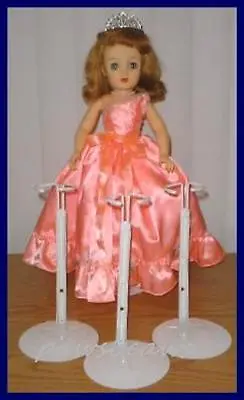 £26.28 • Buy 3 KAISER #2601 Doll Stands For 18 & 20  MISS REVLON MA CISSY Dollikins 