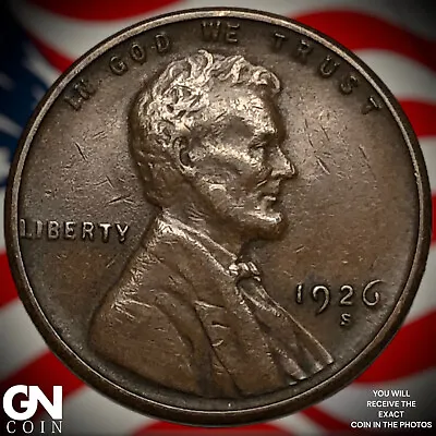 1926 S Lincoln Cent Wheat Penny X9211 • $20
