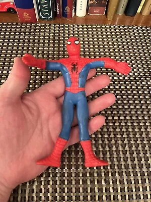 1989 Marvel Spider-Man Bendable Just Toys Bend-Em 6  Loose Figure • $4.25