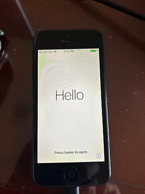 Apple IPhone 5 - 16GB - Black & Slate (Unlocked) A1429 (CDMA + GSM) • $33