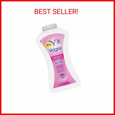 Vagisil Odor Block Deodorant Powder For Women Helps To Prevents Chafing Talc-F • $5.64