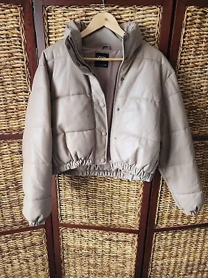 Zara Zip Up Puffer Jacket Size AU M Women's • $69.99