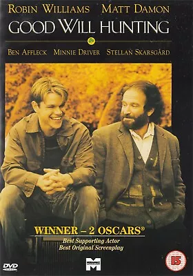 Good Will Hunting - Robin Williams Matt Damon Minnie Driver - NEW Region 2 DVD • £3.49