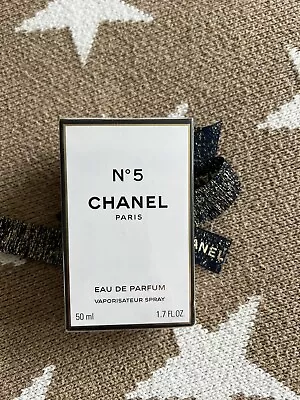 CHANEL NO5  EAU DE PARFUM - 50ml - BNIB  SEALED • £35