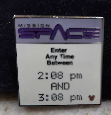 Disney Mission Space Fast Pass Ticket Pin • $10