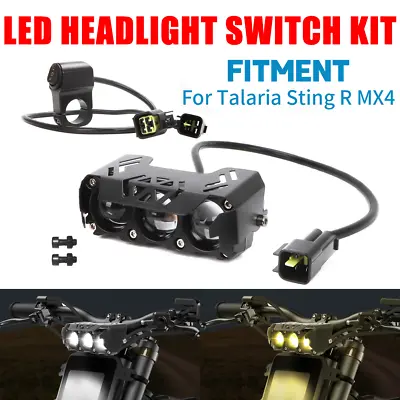 LED Headlight Light Bar Switch Plug Kit For Talaria Sting MX4 R Sport Plug&Play • $40.99
