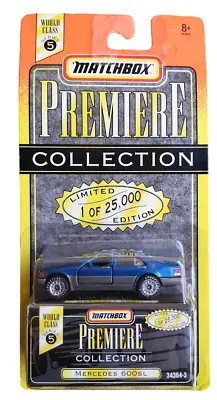 1995 MATCHBOX PREMIERE COLLECTION SERIES Mercedes 600 SL Two Tone Blue 1:64 (M5) • $17.37