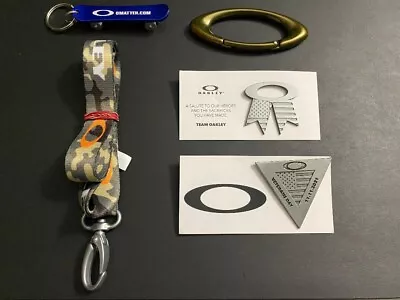 Oakley Display Items - Lanyard Keychains Veteran's Day Pins. • $134.99