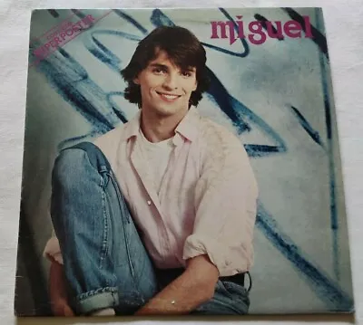 Miguel Bose ' LP Miguel 33 RPM Vinyl Italy 1980 CBS 84336 NM/NM • $34.83