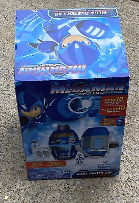 Mega Man Fully Charged -- Mega Buster Lab  Playset 14Pcs Factory Sealed Age 3+ • $8.48