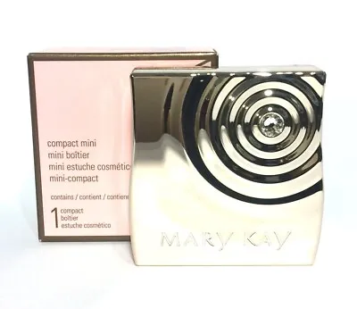 Mary Kay Rose Gold Compact Mini With Mirror~unfilled~nib~customize~discontinued! • $16.99