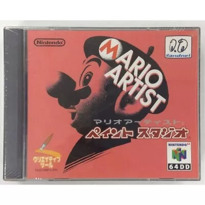 Nintendo N64 Mario Artist Paint Studio Mouse Set 64DD Disk Drive Used Japan • $99.80