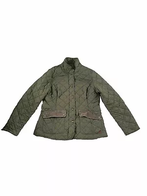 Tom Joule / Joules Jacket Size 14 Floral  Lining Quilted Moredale • $31.13