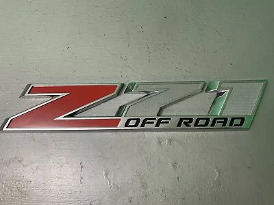 Z71 OFF ROAD Emblem Decal Badge Logo #23465290 OEM GM • $18