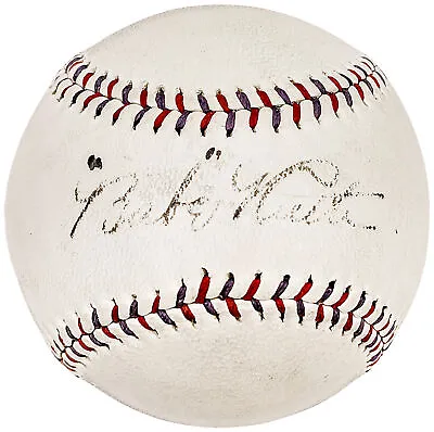 Babe Ruth Autographed Wilson AL Baseball Yankees Single Signed PSA/DNA • $23500