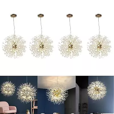 Crystal Chandelier Ceiling Light Fixture For Hallway Entryway Living  Room • £55.15