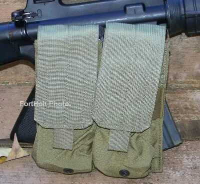 Eagle Industries Double Ammo Mag Pouch 30 Rnd 5.56 USA MOLLE Military USMC Khaki • $12.90