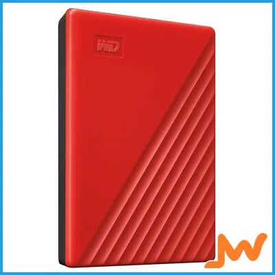 Western Digital My Passport 4TB Portable Hard Drive - Red • $214