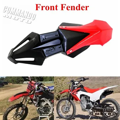 $23.91 • Buy Motorcycle Front Fender Mudguard For Honda XR250R XR400R XL125 XR650R Dirt Bike 