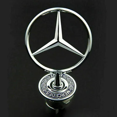 Front Hood Ornament Standin Star Badge Fit For Mercedes Benz C E S CL SL Emblem • $15.49