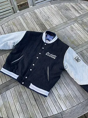 Rare Vintage Los Angeles Raiders Varsity Jacket Coat NFL Official Campri 90’s • £130