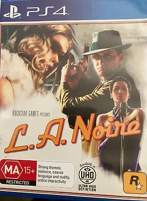 LA Noire (Sony PlayStation 4 PS4 2017) AUS PAL / Free Post • $34.50