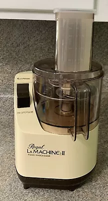 Regal La Machine II Food Processor - Made In USA - Food Prep WORKS • $46.75