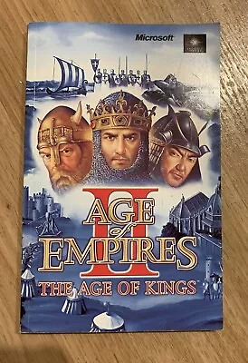 AGE OF EMPIRES II The Age Of Kings Manual Vtg AGE OF EMPIRES Game Guide Book • $8