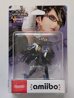 Nintendo Amiibo BAYONETTA Super Smash Brothers Figure NEW W/ Poster • $73.68