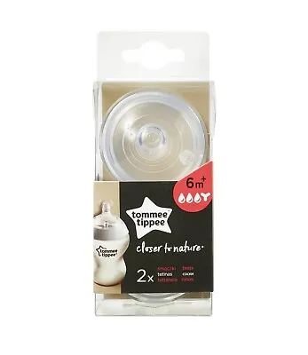 Tommee Tippee 2x Closer To Natural 6m+ • £11.53