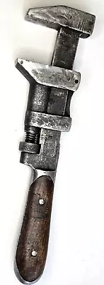 Vintage HD Smith Perfect Handle 12.5  Monkey Pipe Wrench Antique Adjustable • $19.99
