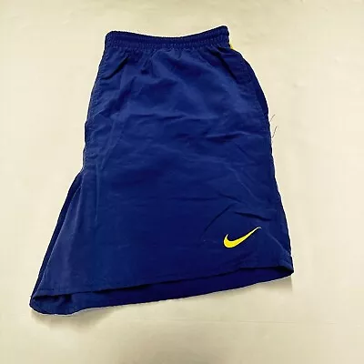 VTG Nike Shorts Athletic Fit Size XL Pockets Stretch Fit Swim Trunks Polyester • $20.33