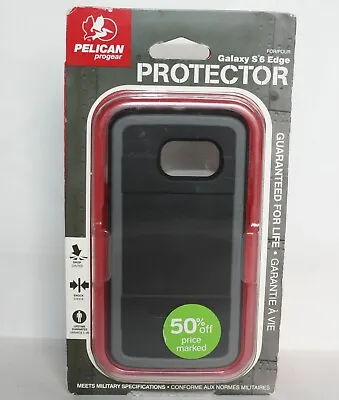 £4.99 • Buy Pelican Progear Case For Samsung Galaxy S6 Edge Cover Case Black / Gray
