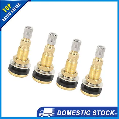 £15.99 • Buy Universal TR618A Tractor Air Liquid Water Tubeless Tyre Valve Stems Pack Of 4