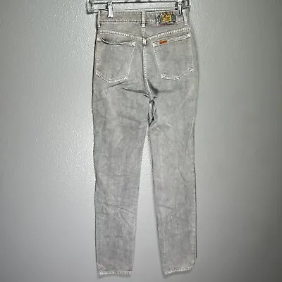 Vintage Edwin Jeans Womens 24x34 Grey Denim Jeans London Slim Made In Japan 90s • $11.85