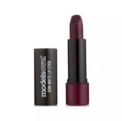 Models Own Full Face Semi-Matte Lipstick - 09 Savage Plum Purple - 3.5g #9D15 • £2.55