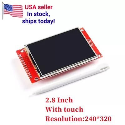 2.8 Inch TFT RGB Screen LCD Display Module Drive ILI9341 Interface SPI 240*320 • $10.36