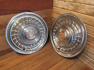 Vintage 1958-1959 CADILLAC HUBCAPS MOTOR CAR DIVISION HUB CAPS ELDORADO 15  • $219.99