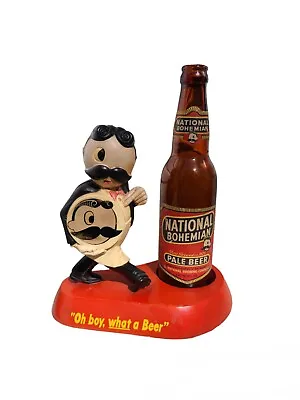 Vintage National Bohemian Beer Mr. Boh Advertising Bottle Holder Counter Display • $550