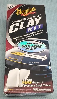 MEGUIARS Smooth Surface Clay Kit 160 Grams (2 Bars) Premium Clay Bars • $29