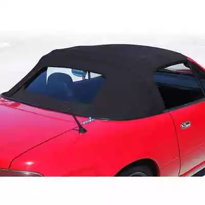 Black Vinyl Zippered Glass Window Factory Style Top By Robbins - MX-5 Miata... • $753.75