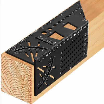 Woodworking Square Size Measure Ruler 45/90 Degree Angle Measuring • $9.19
