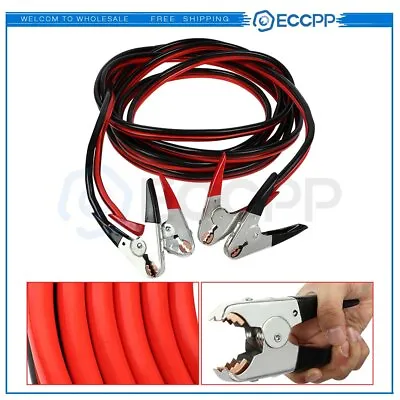 Jumper Cables 30 FT 1 Gauge Emergency Battery Start Motorcycle Car Automotive • $61.23