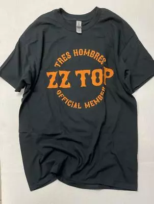 ZZ Top T-Shirt Size M With Gold Pin • $14.99