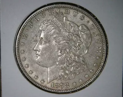 1878 Silver Morgan Dollar Seven Tail Feather • $52